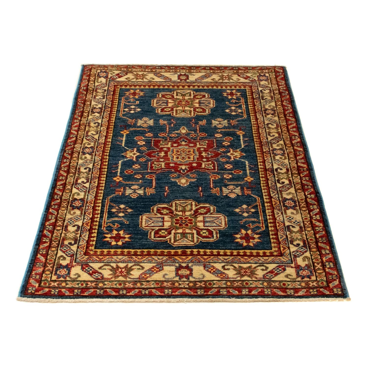 Tappeto Ziegler - Kazak - 126 x 85 cm - blu
