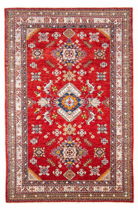 Tappeto Ziegler - Kazak - 244 x 160 cm - rosso scuro