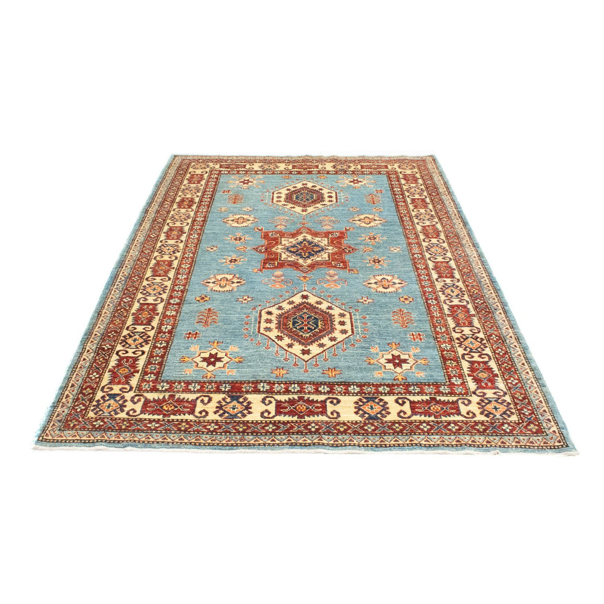 Tappeto Ziegler - Kazak - 207 x 149 cm - turchese