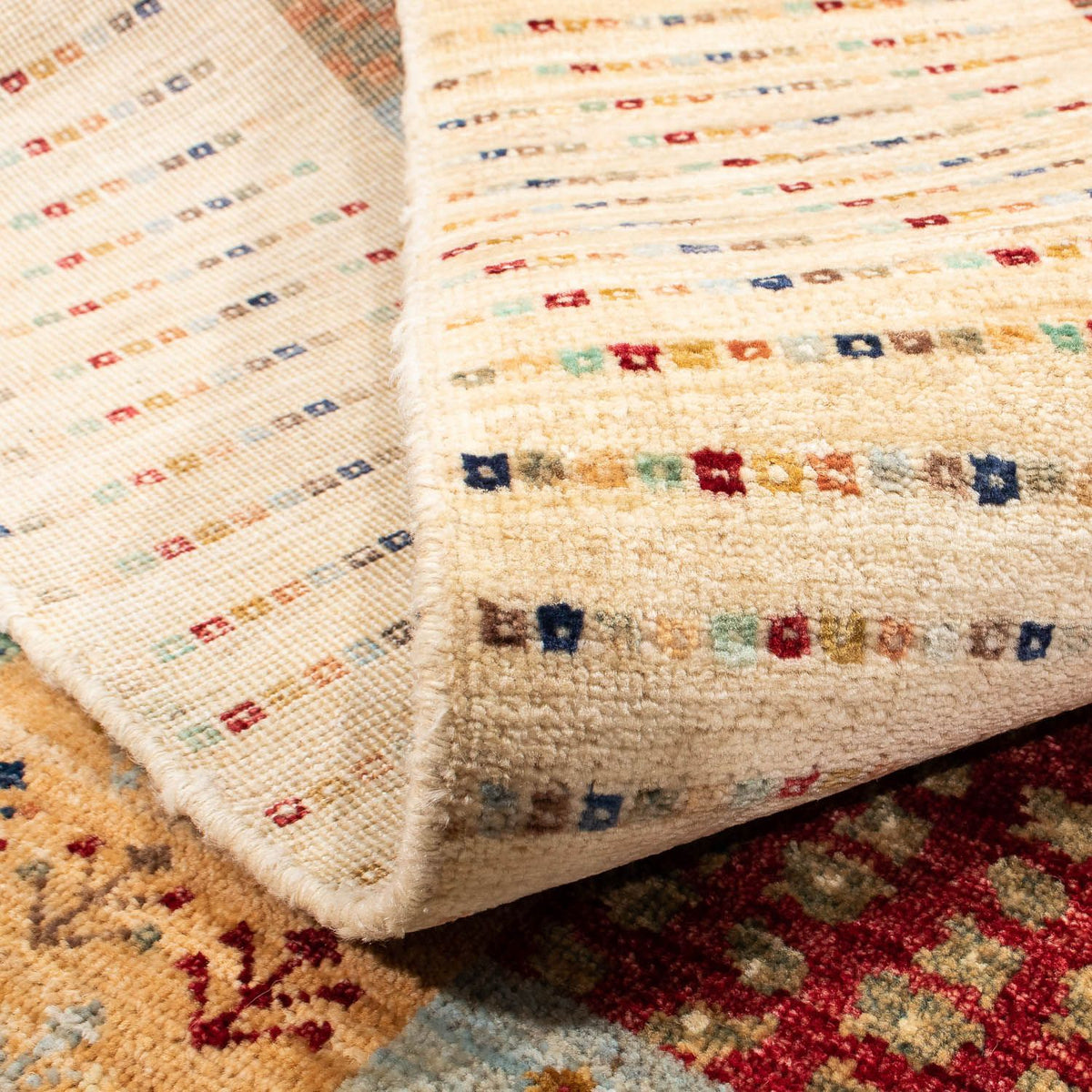 Tappeto Gabbeh - Loribaft Persero - 238 x 170 cm - marrone chiaro