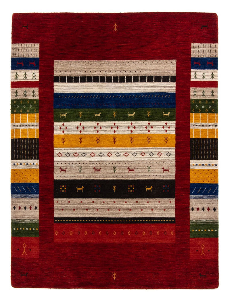 Tappeto Gabbeh - Loribaft Persero - 200 x 144 cm - multicolore
