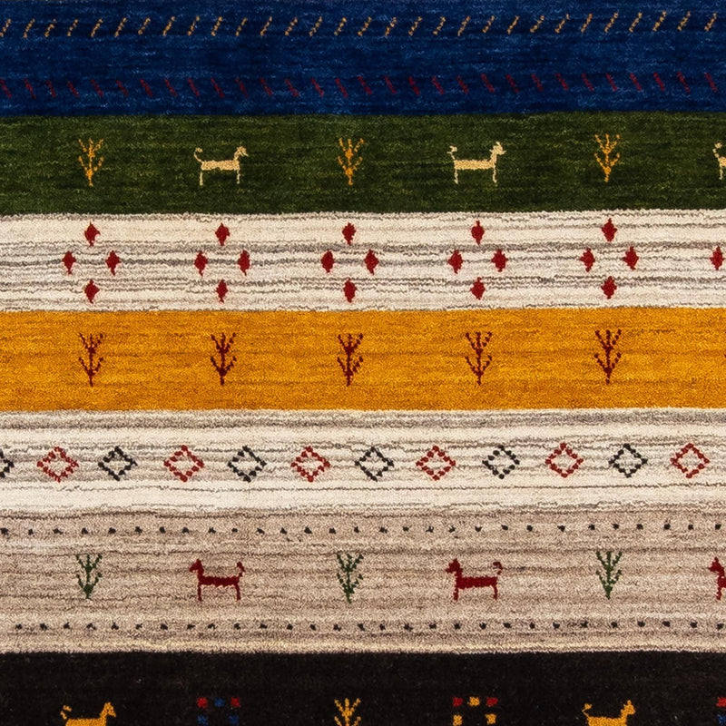 Tappeto Gabbeh - Loribaft Persero - 200 x 144 cm - multicolore