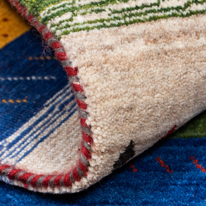 Tappeto Gabbeh - Loribaft Persero - 200 x 144 cm - multicolore