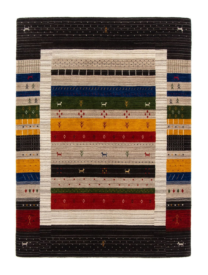 Tappeto Gabbeh - Loribaft Persero - 202 x 142 cm - multicolore