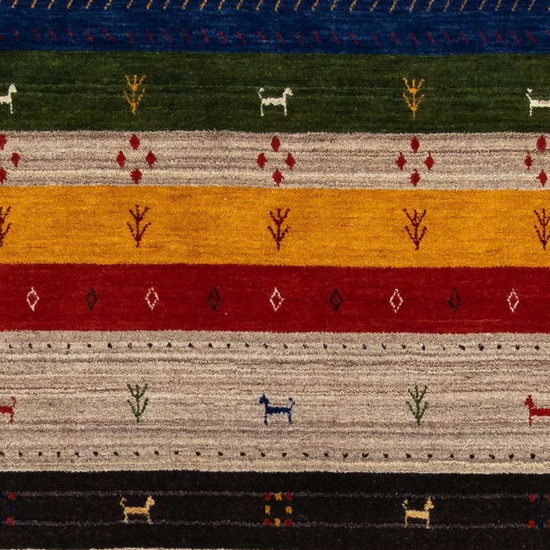 Tappeto Gabbeh - Loribaft Persero - 202 x 142 cm - multicolore