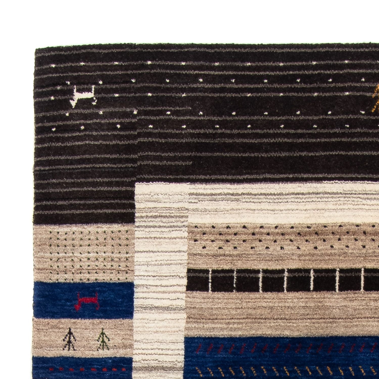 Tappeto Gabbeh - Loribaft Persero - 200 x 140 cm - multicolore