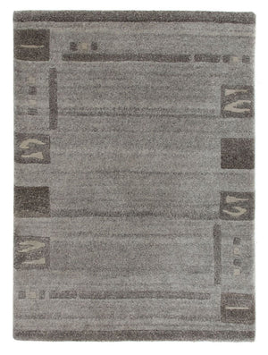 Tappeto Nepal - 90 x 60 cm - grigio