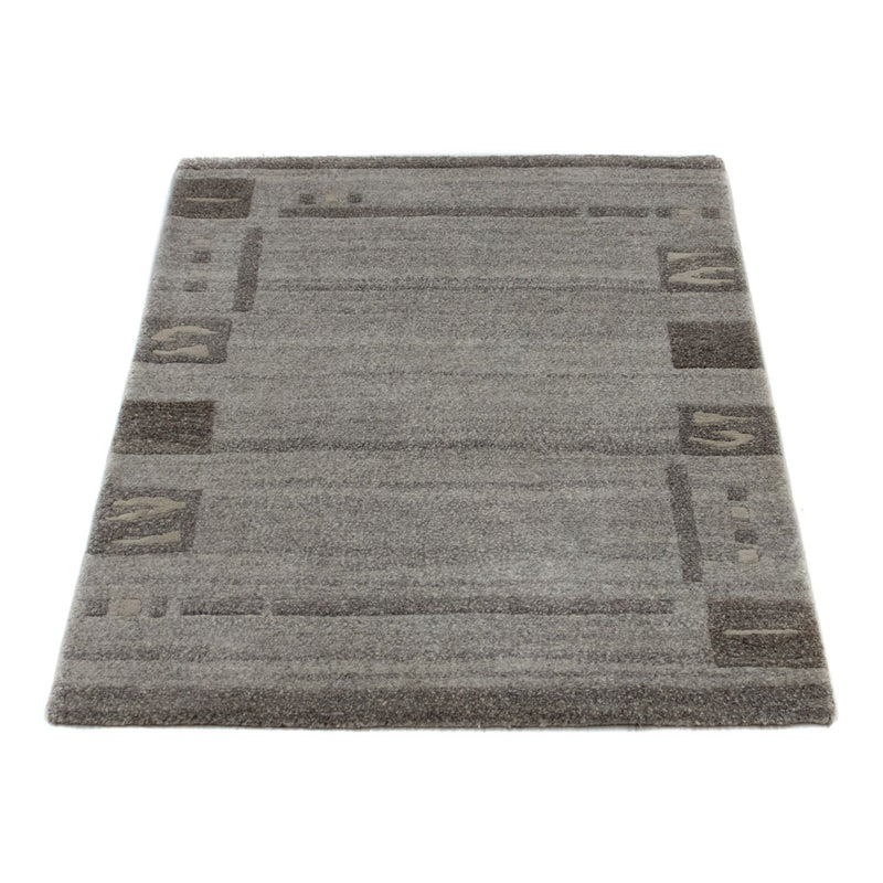 Tappeto Nepal - 90 x 60 cm - grigio