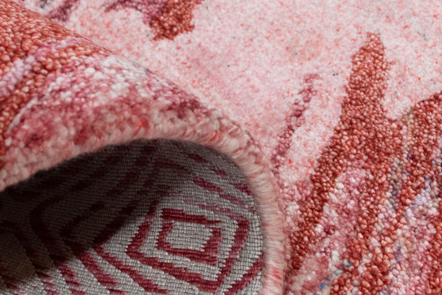 Tappeto di design - 140 x 70 cm - rosso