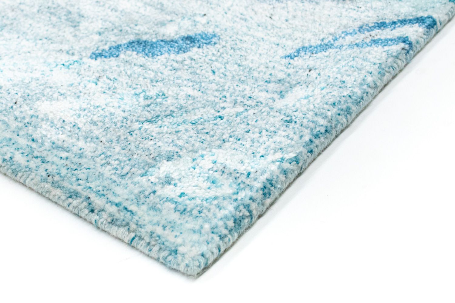Tappeto di design - 140 x 70 cm - turchese