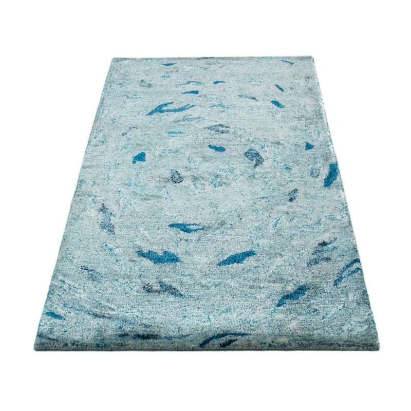 Tappeto di design - 140 x 70 cm - turchese