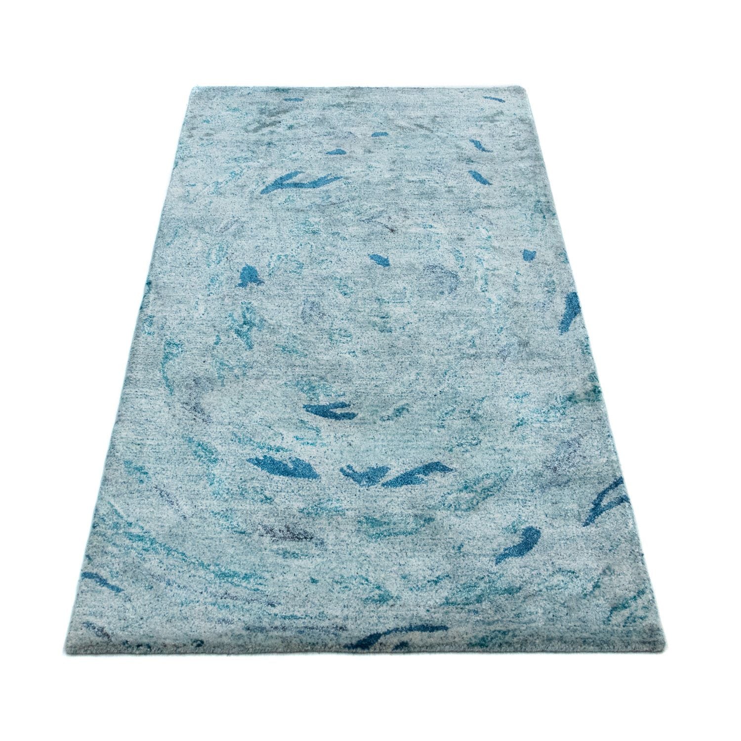 Tappeto di design - 140 x 70 cm - turchese