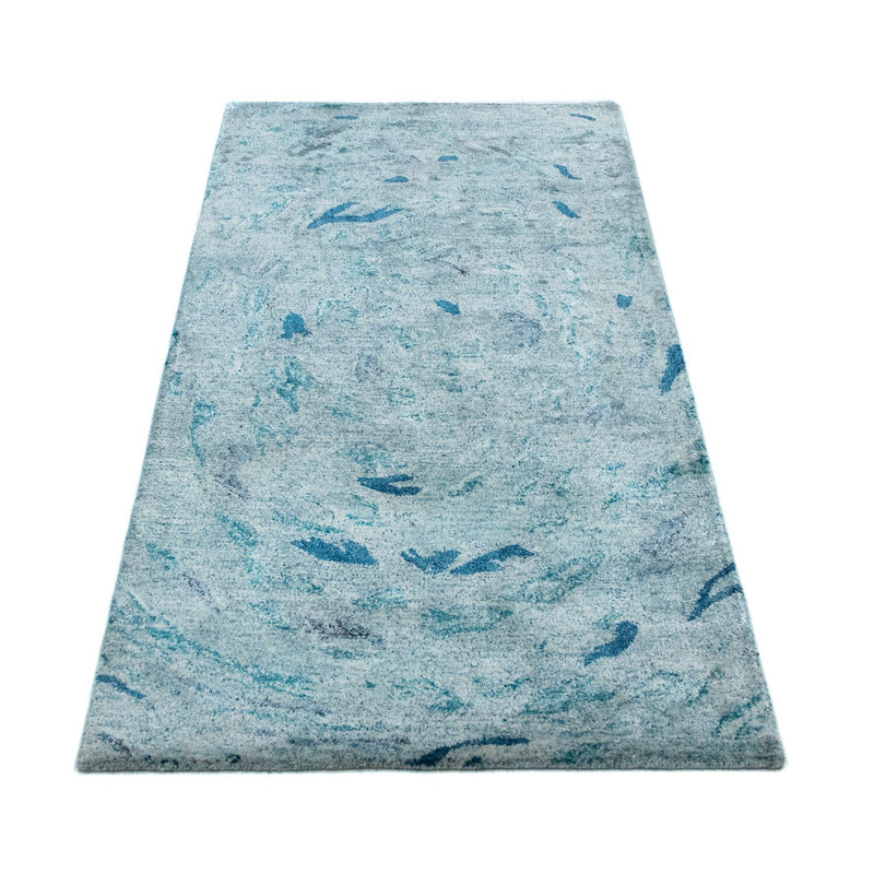 Tappeto di design - 140 x 70 cm - turchese