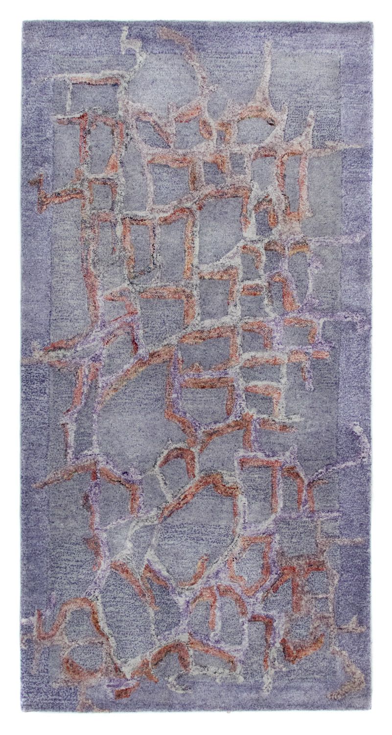 Tappeto di design - 140 x 70 cm - lilla