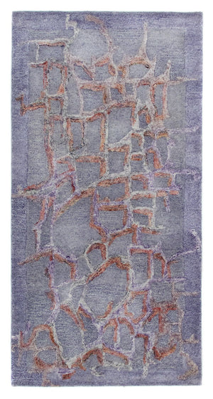 Tappeto di design - 140 x 70 cm - lilla