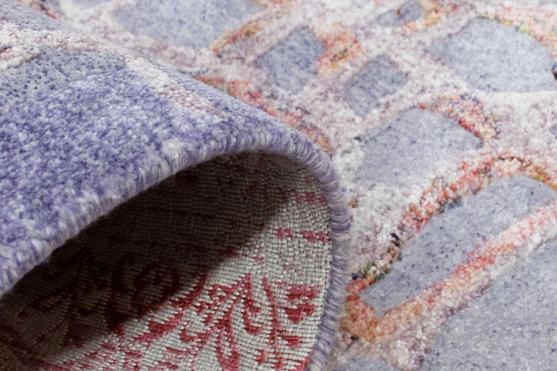Tappeto di design - 140 x 70 cm - lilla