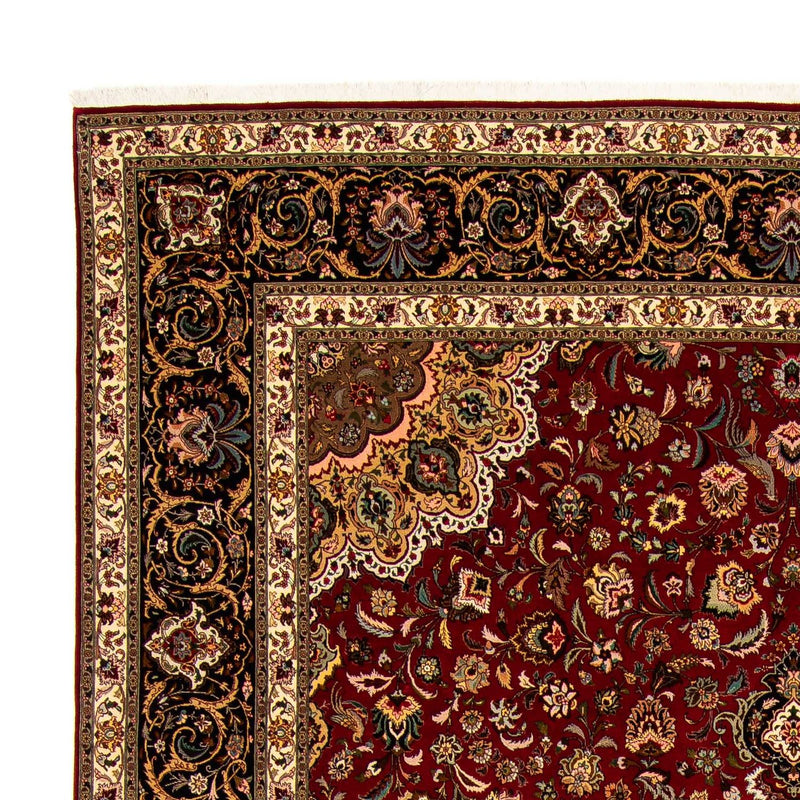 Tappeto Persero - Tabriz - Reale - 411 x 304 cm - rosso scuro