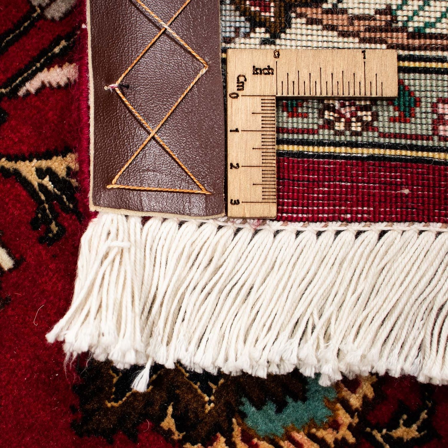 Tappeto Persero - Tabriz - Reale - 411 x 304 cm - rosso scuro