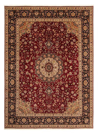 Tappeto Persero - Tabriz - Reale - 393 x 298 cm - rosso scuro