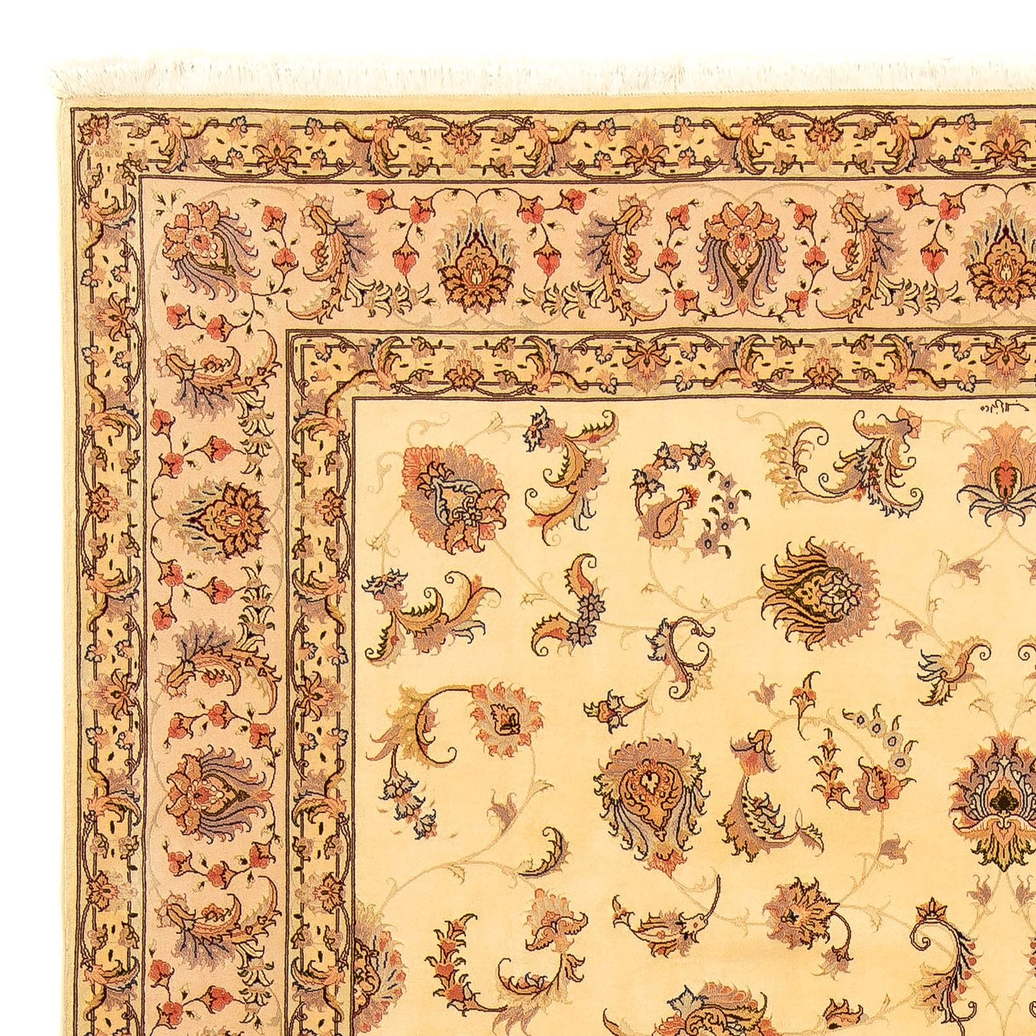 Tappeto Persero - Tabriz - Reale - 360 x 257 cm - beige