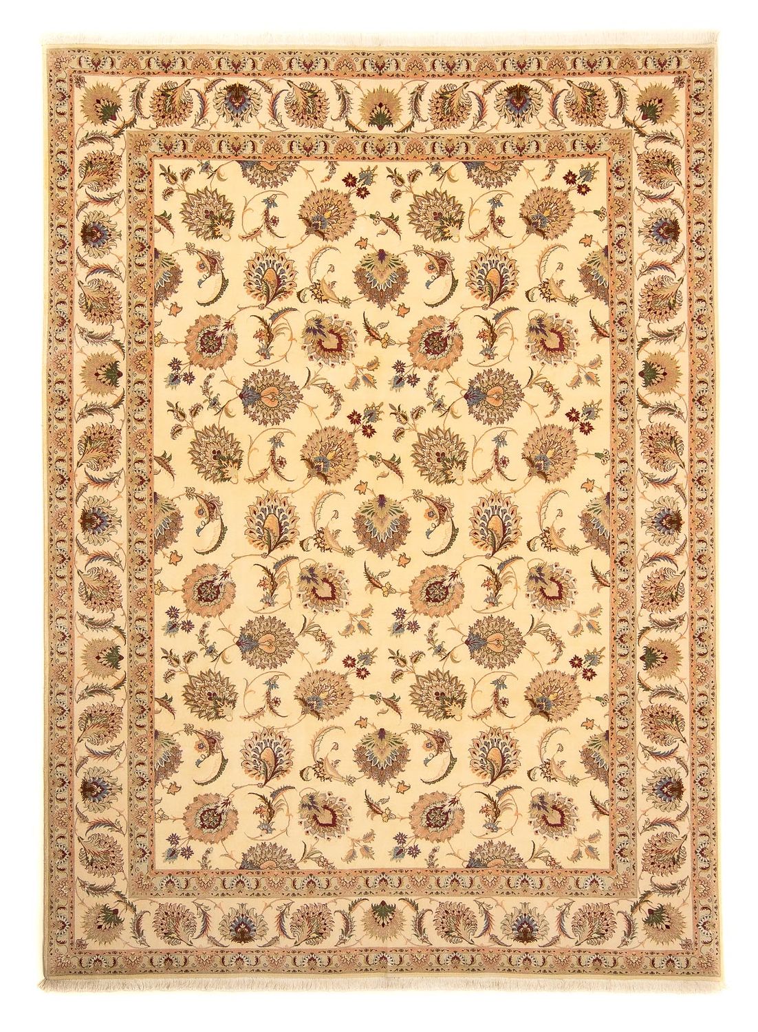 Tappeto Persero - Tabriz - Reale - 353 x 253 cm - beige