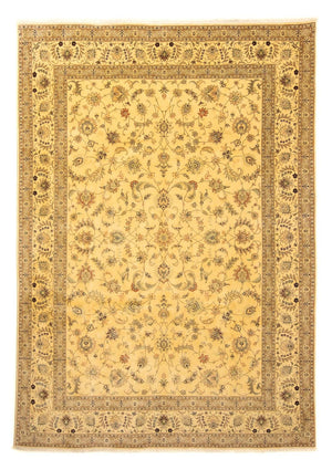 Tappeto Persero - Tabriz - Reale - 343 x 248 cm - oro
