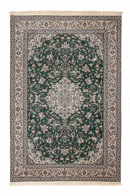 Tappeto Persero - Nain - Premio - 307 x 206 cm - verde