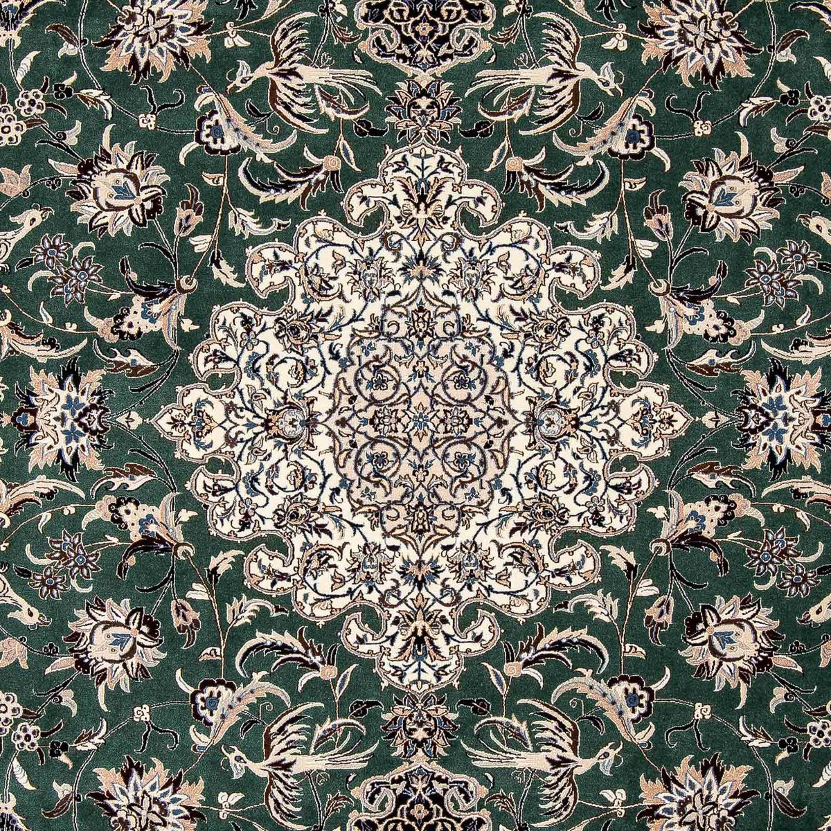 Tappeto Persero - Nain - Premio - 307 x 206 cm - verde