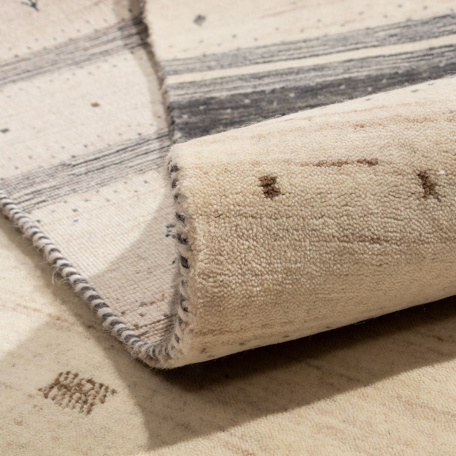 Tappeto Gabbeh - Loribaft Persero - 303 x 201 cm - beige