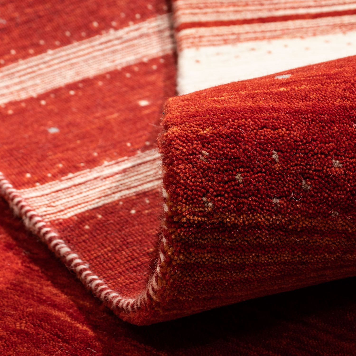 Tappeto Gabbeh - Loribaft Persero - 304 x 206 cm - rosso