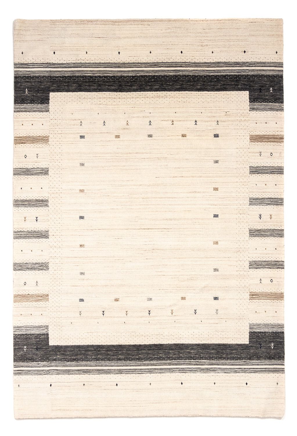 Tappeto Gabbeh - Loribaft Persero - 304 x 207 cm - beige