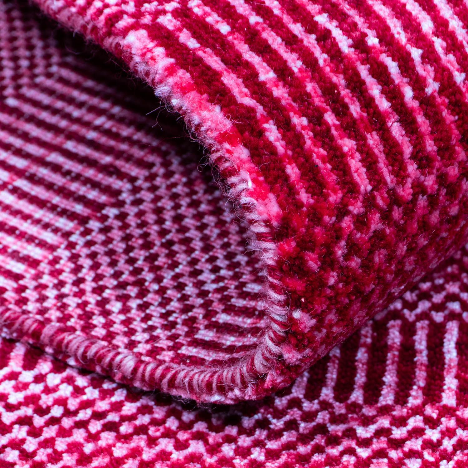 Tappeto di design - 182 x 132 cm - rosso