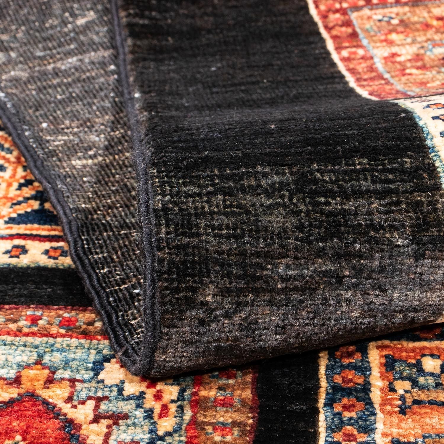 Tappeto corsia Tappeto Ziegler - 245 x 78 cm - blu scuro