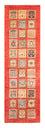 Tappeto corsia Tappeto Ziegler - 246 x 73 cm - rosso