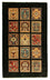 Tappeto Ziegler - 124 x 77 cm - nero