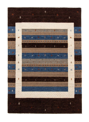 Tappeto Gabbeh - Loribaft Persero - 204 x 142 cm - blu scuro