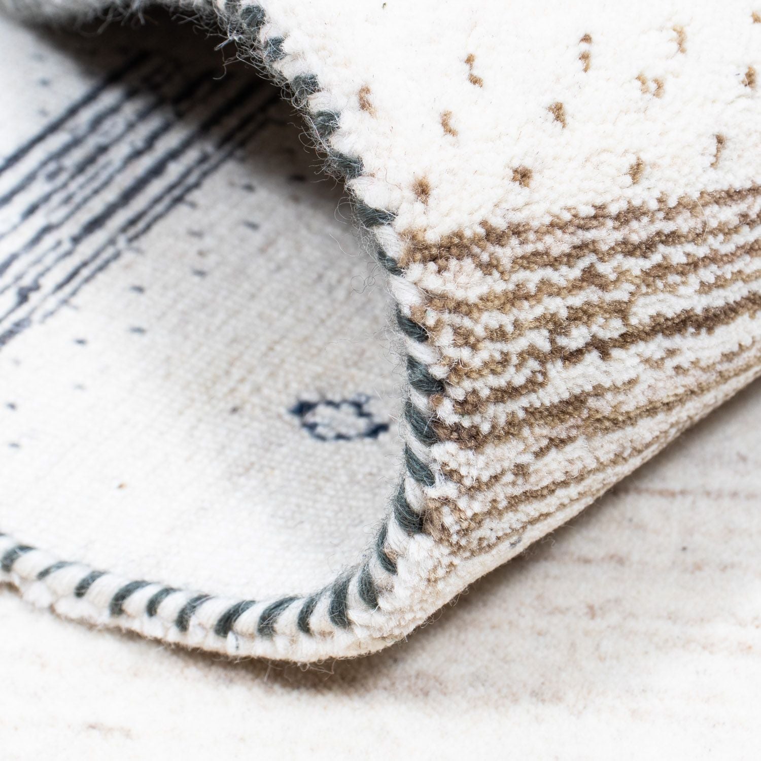 Tappeto Gabbeh - Loribaft Persero - 245 x 169 cm - beige