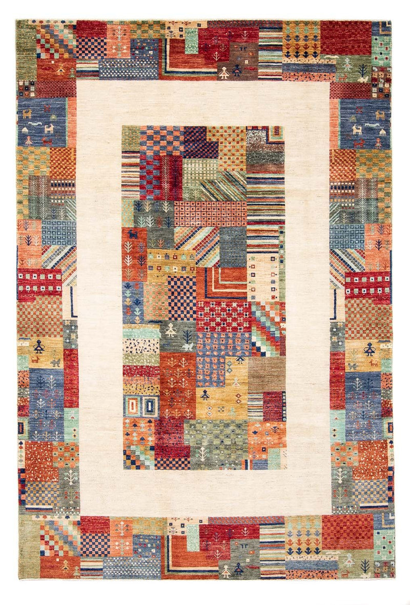 Tappeto Gabbeh - Loribaft Persero - 294 x 197 cm - multicolore
