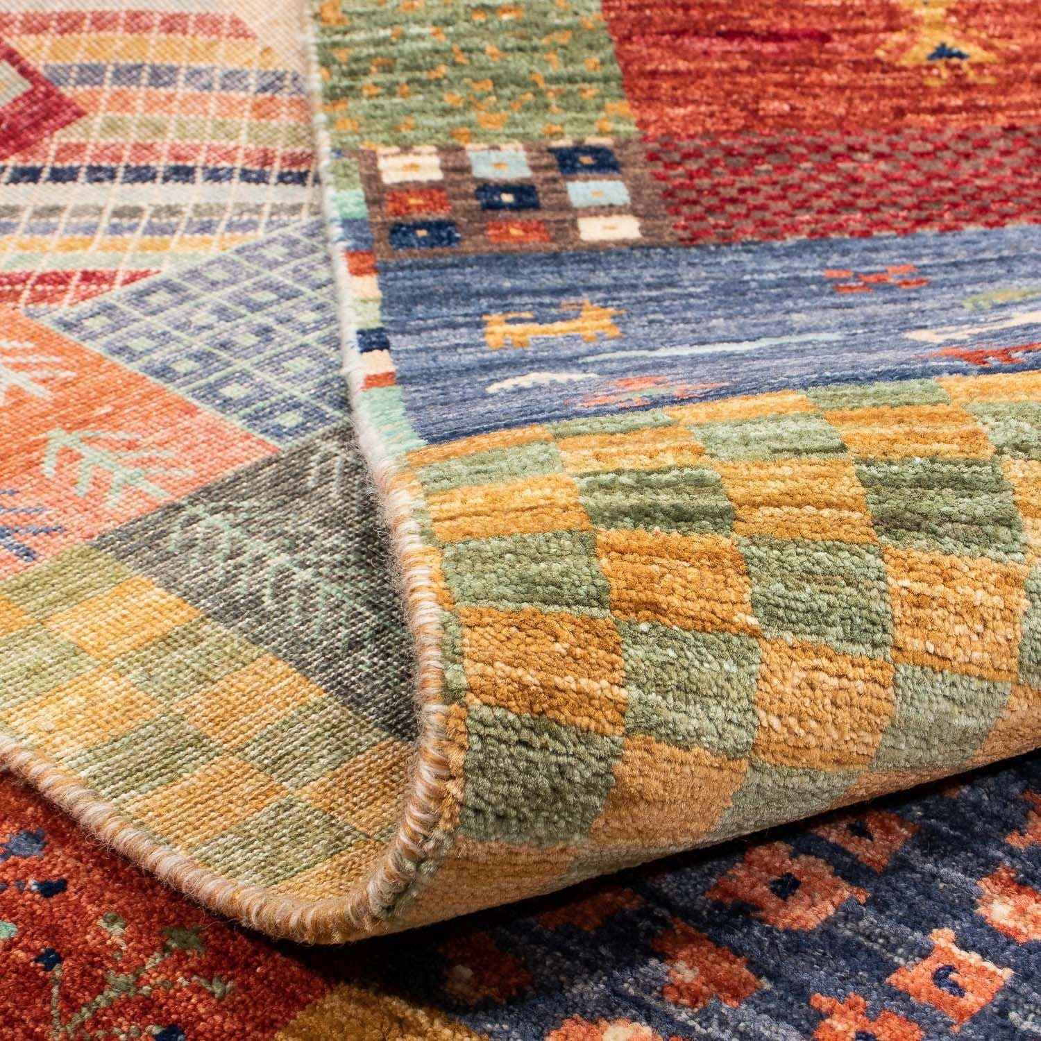 Tappeto Gabbeh - Loribaft Persero - 291 x 198 cm - multicolore