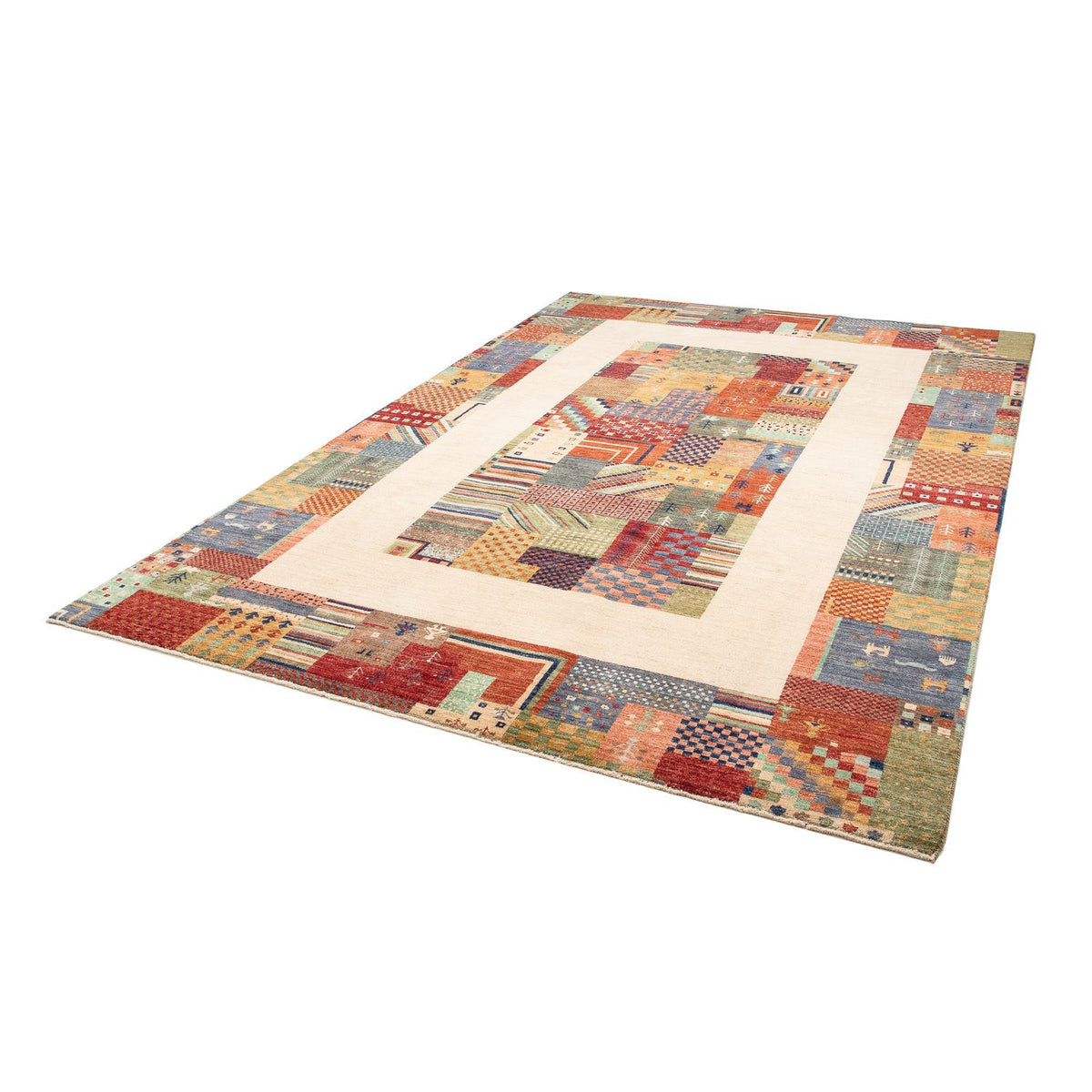 Tappeto Gabbeh - Loribaft Persero - 291 x 198 cm - multicolore