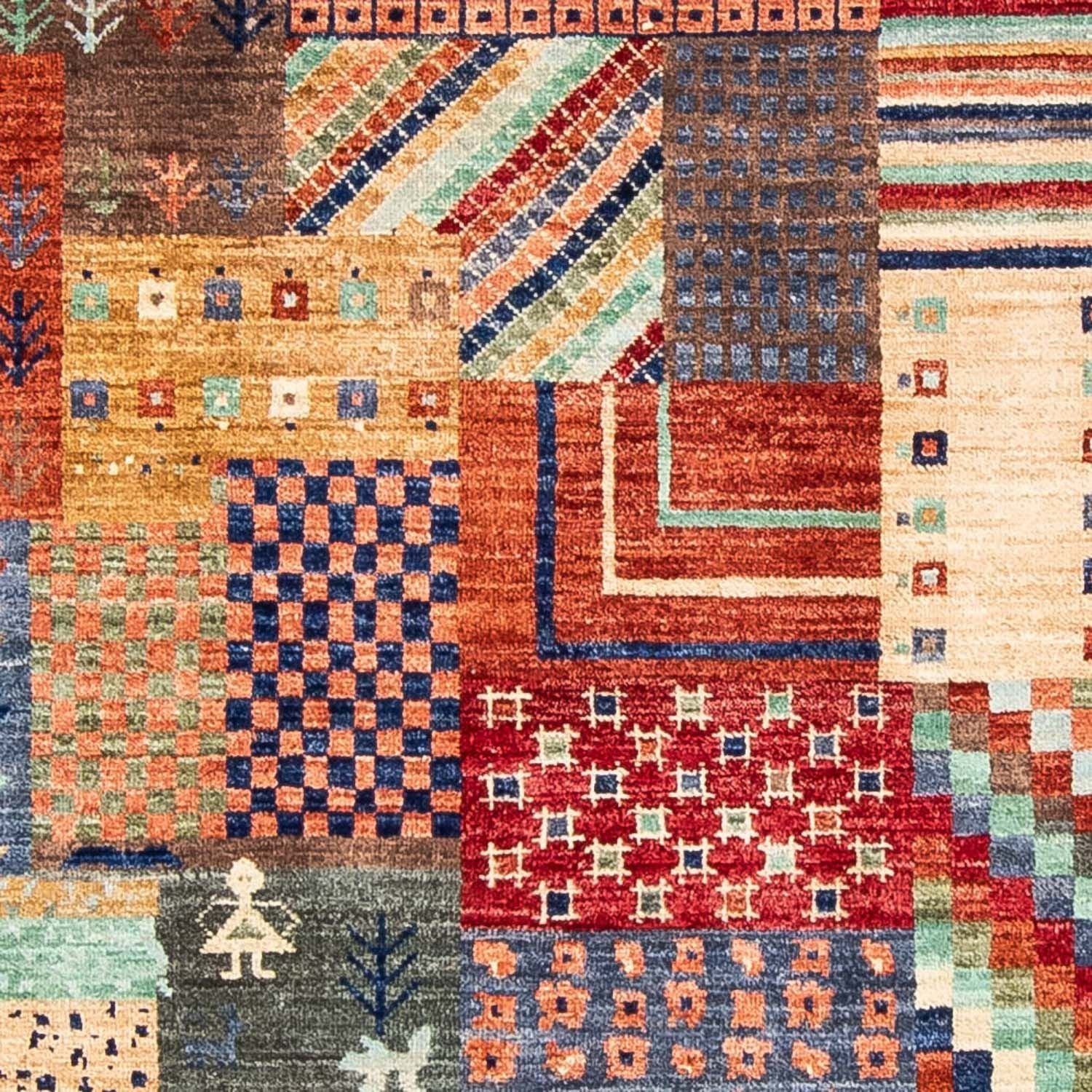 Tappeto Gabbeh - Loribaft Persero - 299 x 198 cm - multicolore