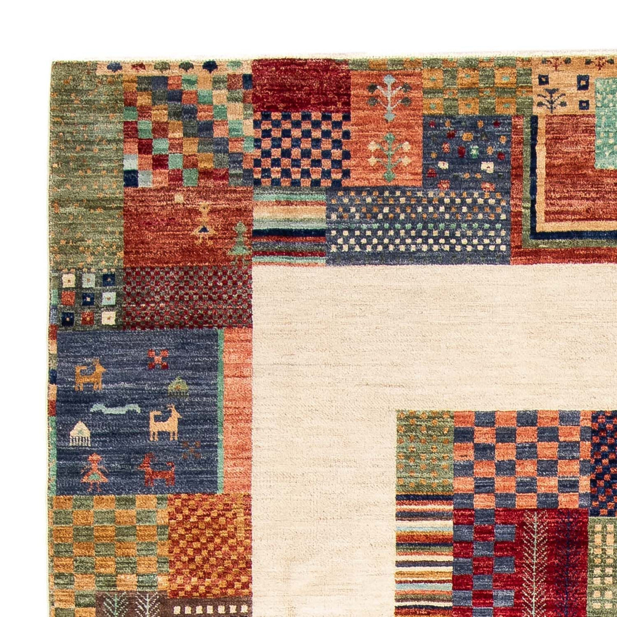 Loribaft Tappeto 198x299cm - Perserteppich Wollteppich