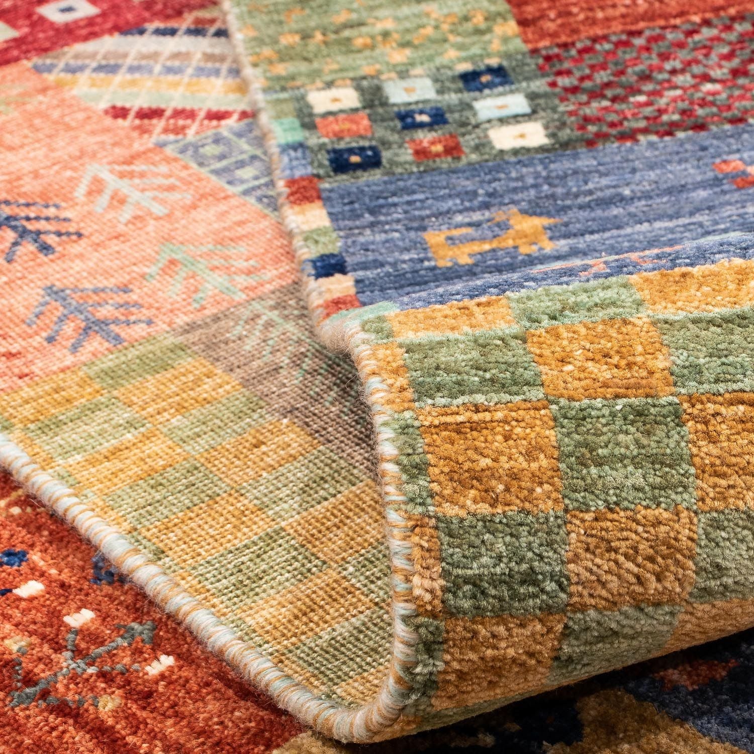 Tappeto Gabbeh - Loribaft Persero - 299 x 198 cm - multicolore