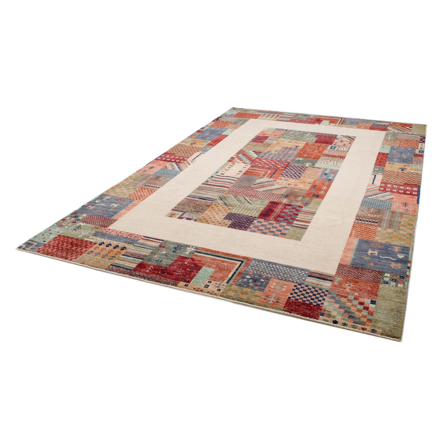 Tappeto Gabbeh - Loribaft Persero - 299 x 198 cm - multicolore