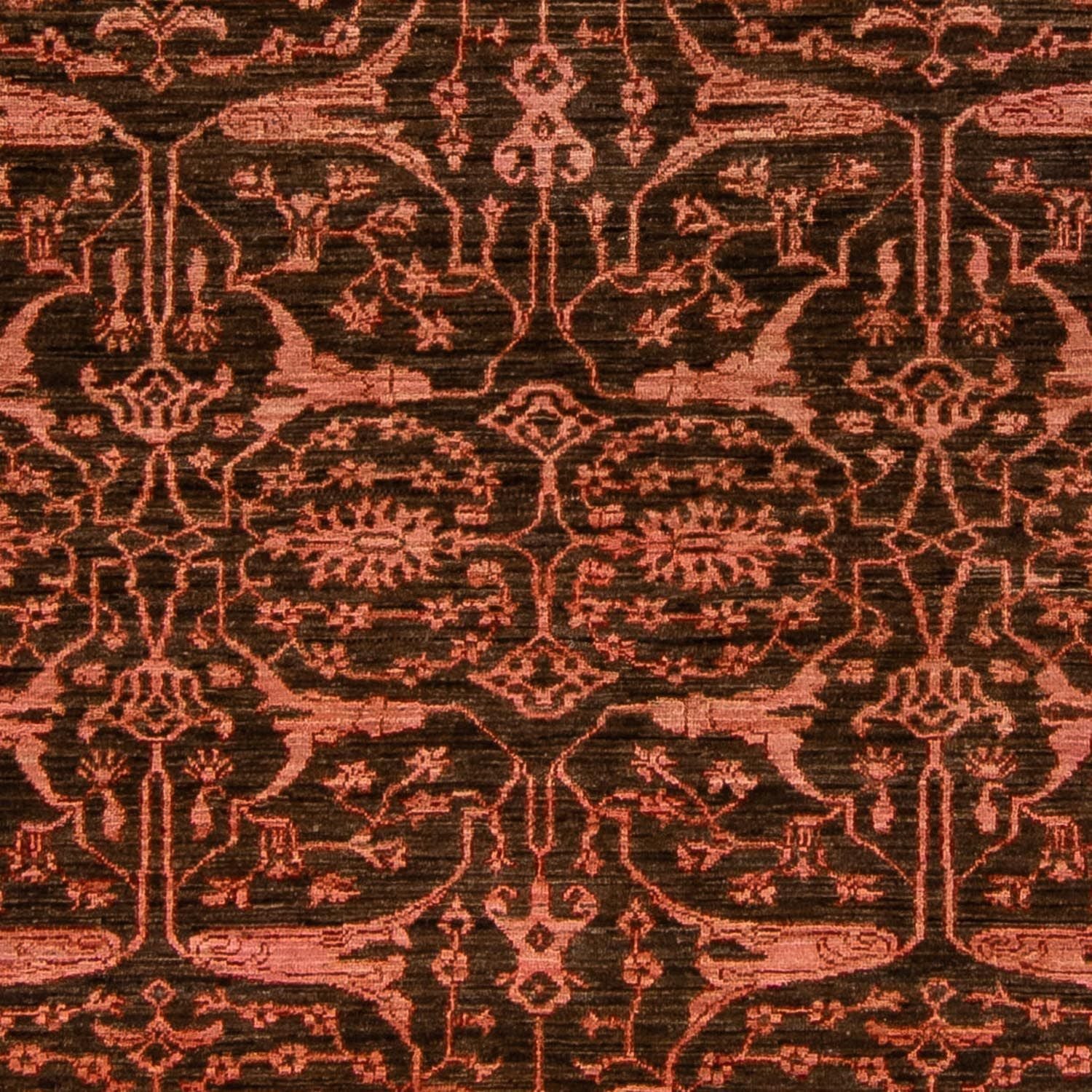 Tappeto Ziegler - 306 x 206 cm - marrone scuro