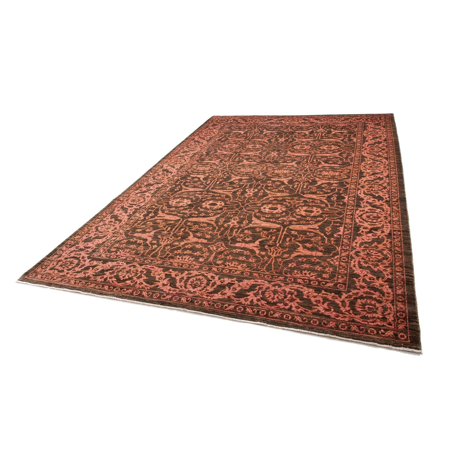 Tappeto Ziegler - 306 x 206 cm - marrone scuro