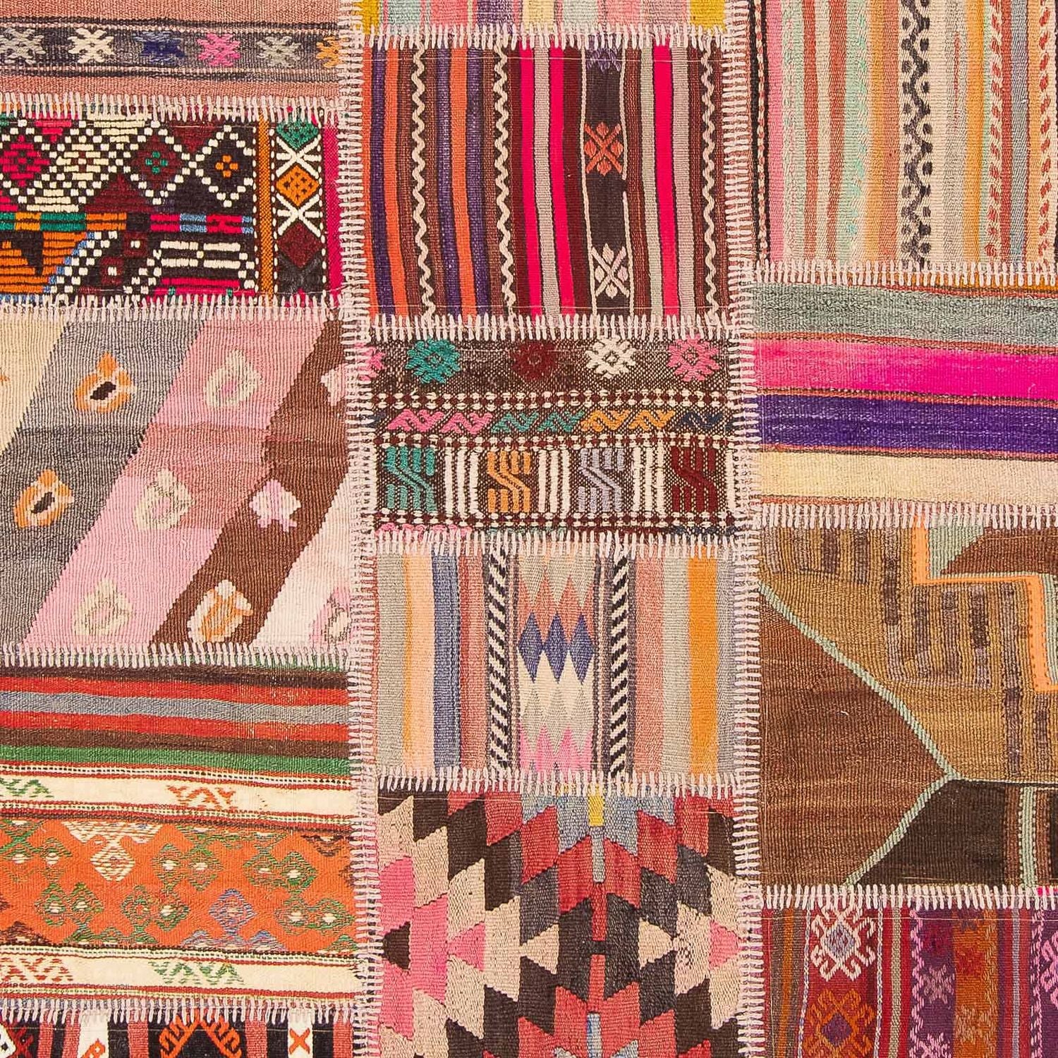 Tappeto Patchwork - 300 x 216 cm - multicolore