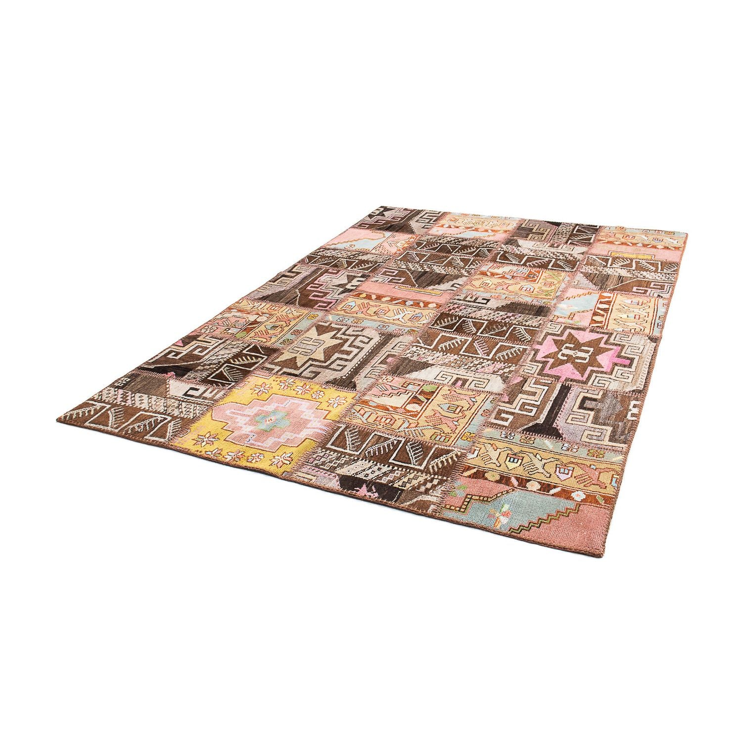 Tappeto Patchwork - 241 x 173 cm - multicolore