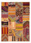 Tappeto Patchwork - 239 x 169 cm - multicolore