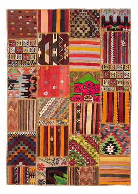 Tappeto Patchwork - 236 x 169 cm - multicolore